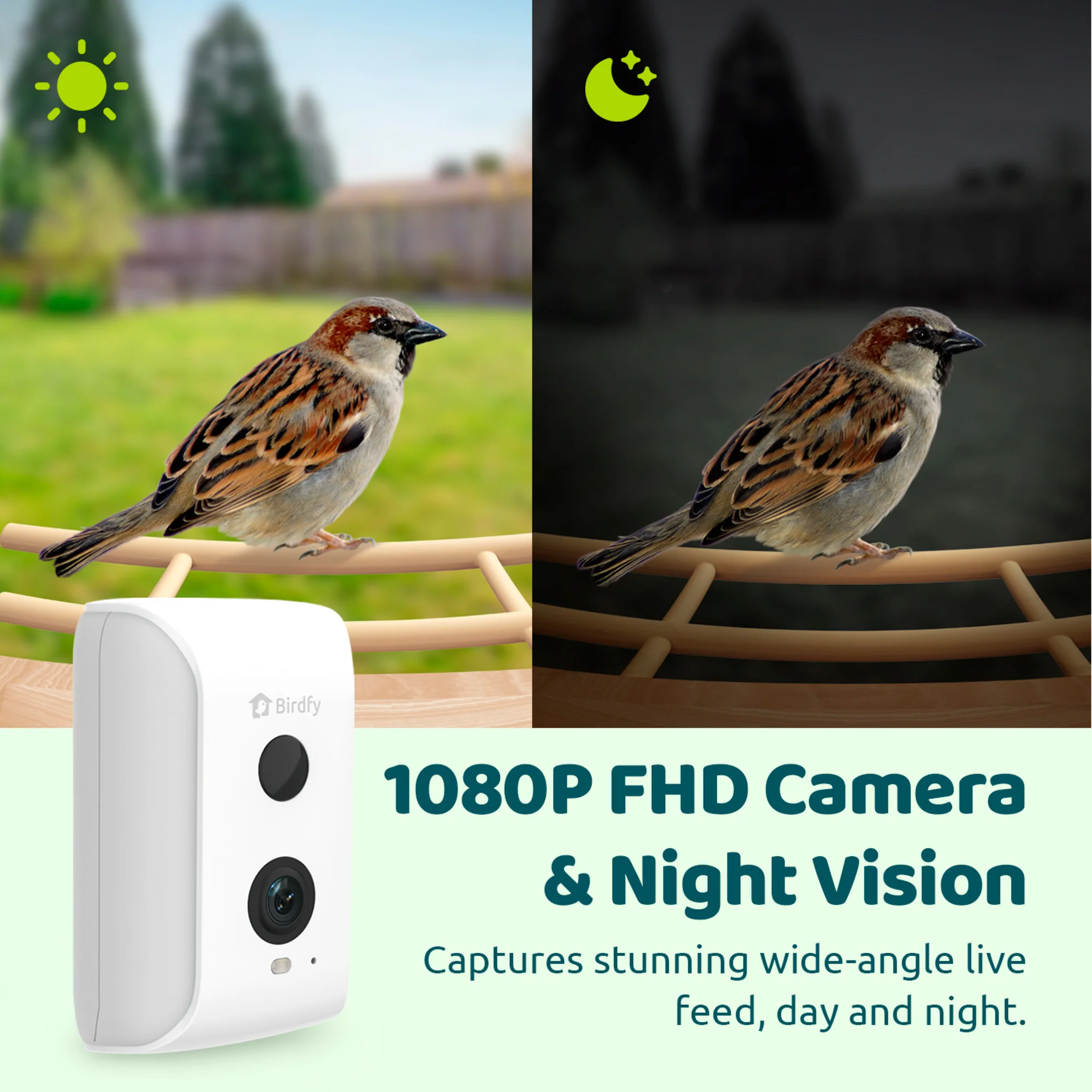 Birdfy Ebony Feeder Lite - with Camera and Solar Panel - Image 5