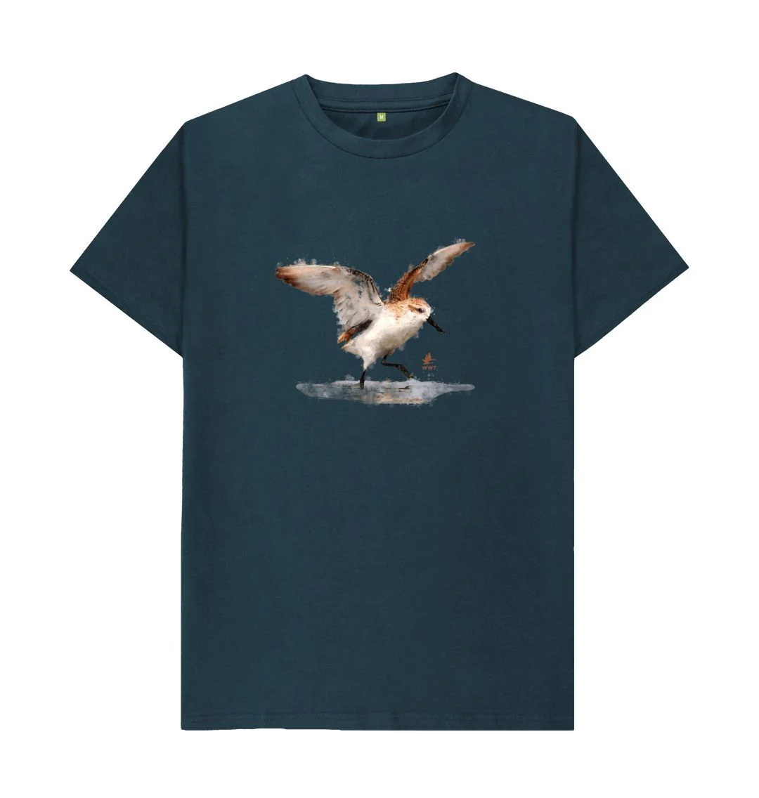 Adult's Spoon-billed Sandpiper t-shirt - Image 4
