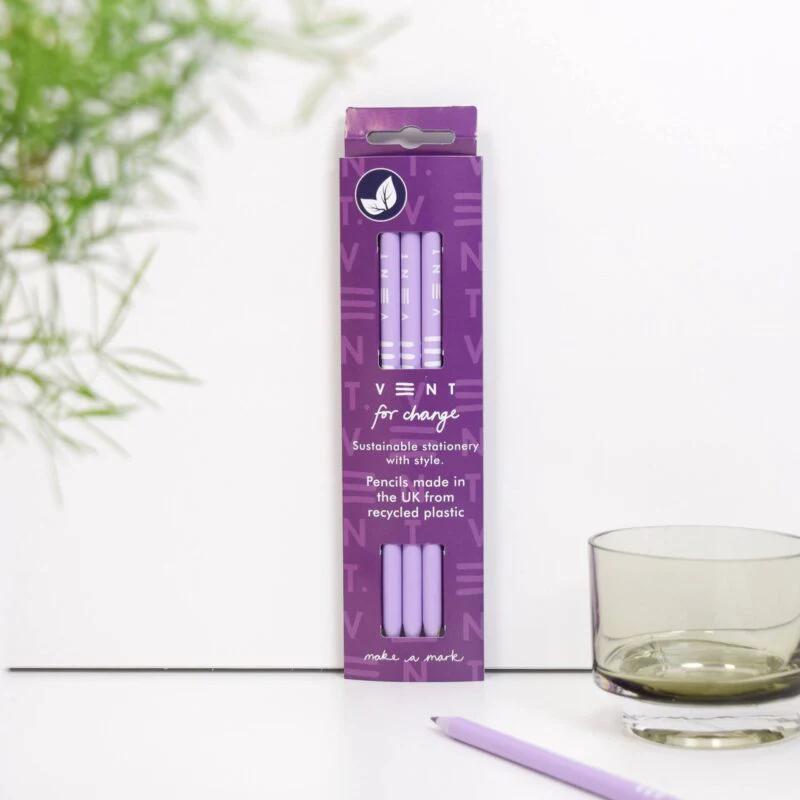 Vent for Change Recycled pencils - available in 2 colours - Image 3