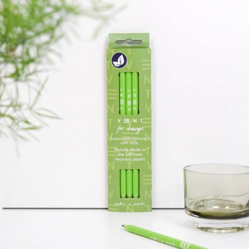 Vent for Change Recycled pencils - available in 2 colours - Image 4